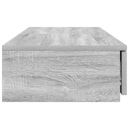 vidaXL Bettschubladen Graues Sonoma 120 x 36,5 x 16,5 cm Holzwerkstoff