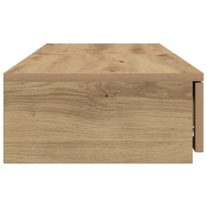 vidaXL Bettschubladen Artisan-Eiche 120 x 36,5 x 16,5 cm Holzwerkstoff