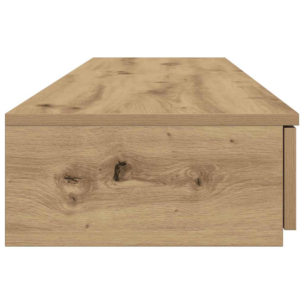 vidaXL Bettschubladen Artisan-Eiche 150 x 36,5 x 16,5 cm Holzwerkstoff
