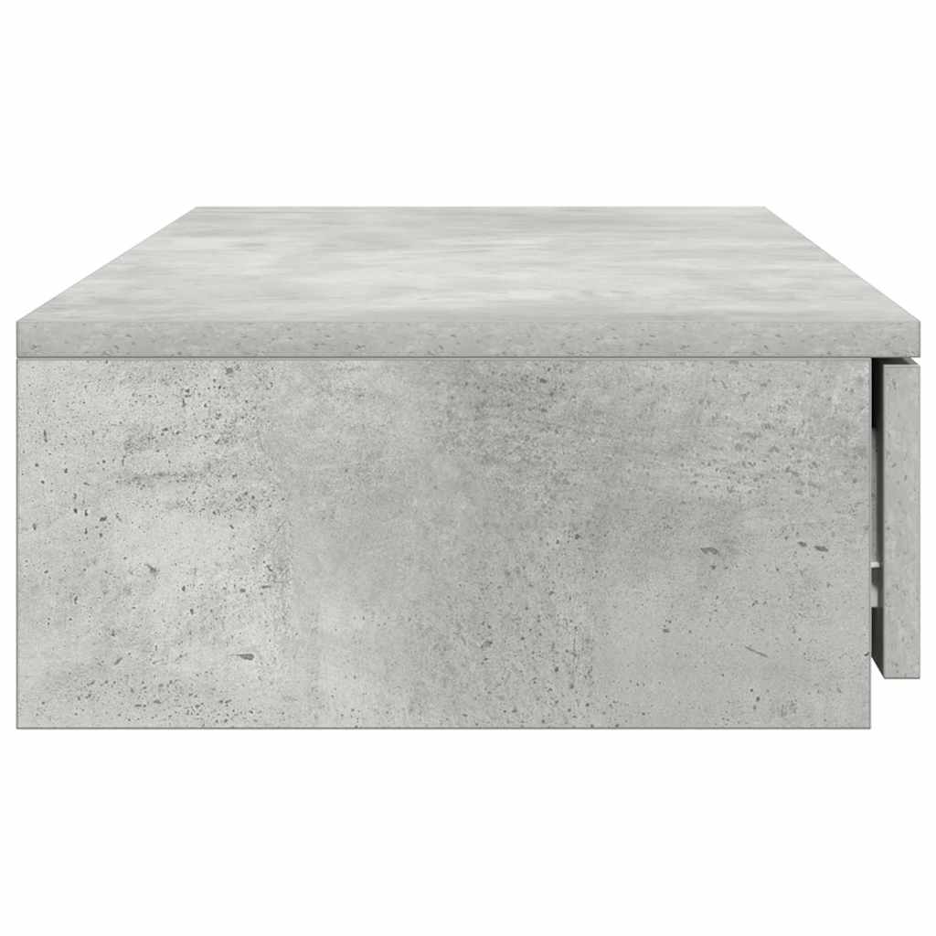 vidaXL Bettschubladen Beton Grau 75 x 36,5 x 16.5 cm Holzwerkstoff