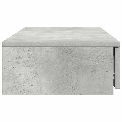 vidaXL Bettschubladen Beton Grau 75 x 36,5 x 16.5 cm Holzwerkstoff