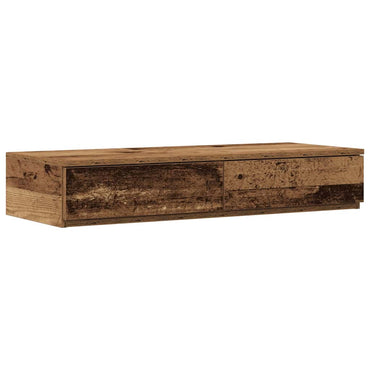 vidaXL Bettschubladen Altholz 75 x 36,5 x 16.5 cm Holzwerkstoff