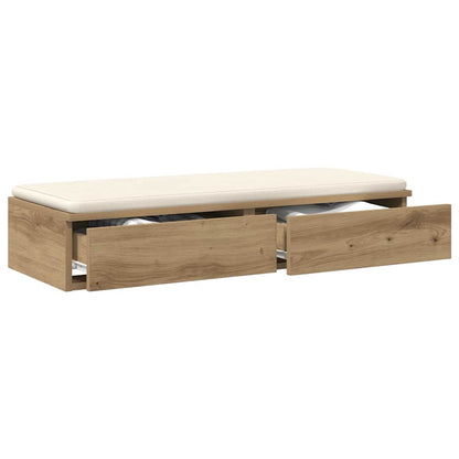 vidaXL Bettschubladen Artisan-Eiche 75 x 36.5 x 16.5 cm Holzwerkstoff