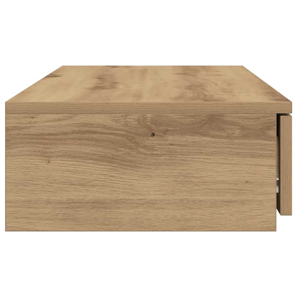 vidaXL Bettschubladen Artisan-Eiche 75 x 36.5 x 16.5 cm Holzwerkstoff