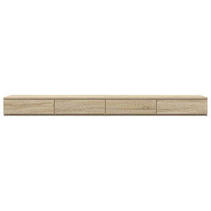 vidaXL Bettschubladen Sonoma-Eiche 180 x 36,5 x 16,5 cm Holzwerkstoff