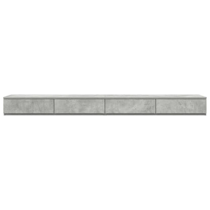 Bettschubladen Beton Grau 180 x 36,5 x 16,5 cm Holzwerkstoff