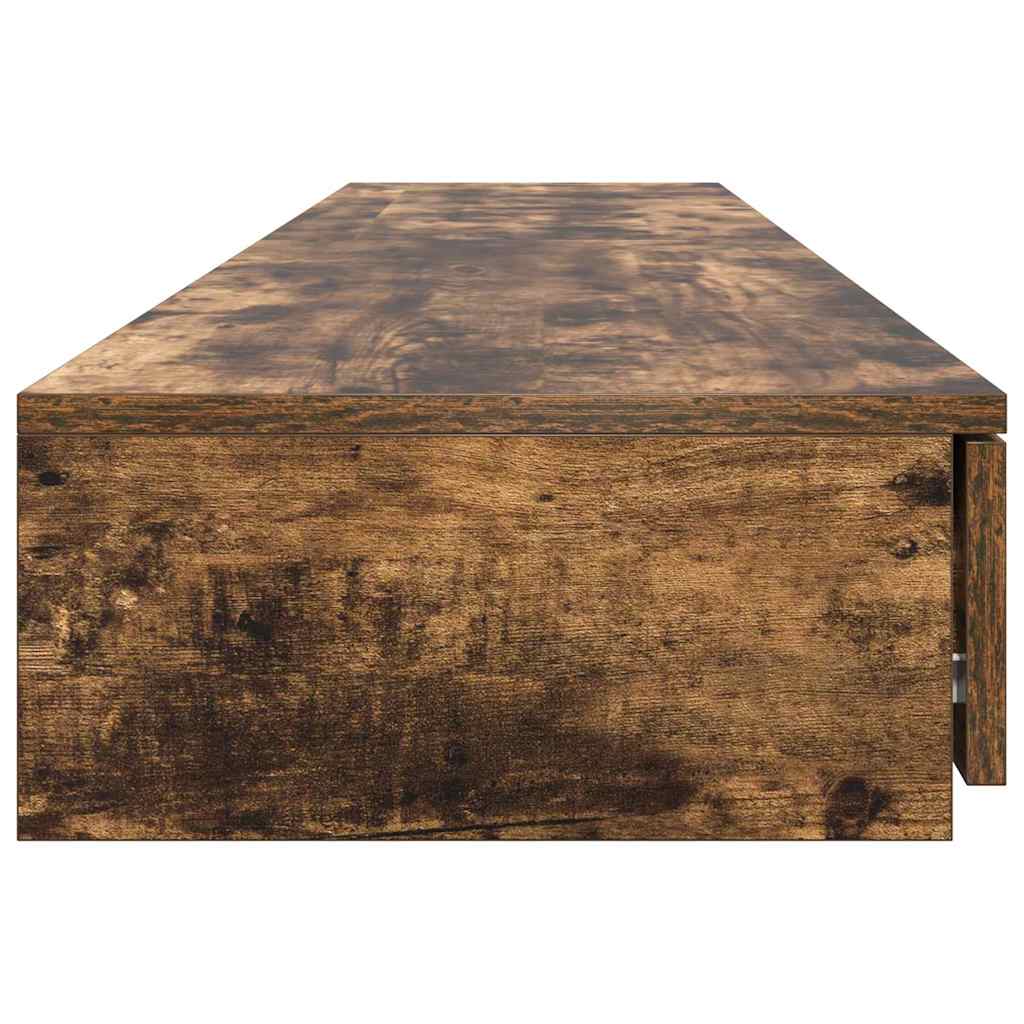 vidaXL Bettschubladen Geräucherte Eiche 180 x 36,5 x 16,5 cm