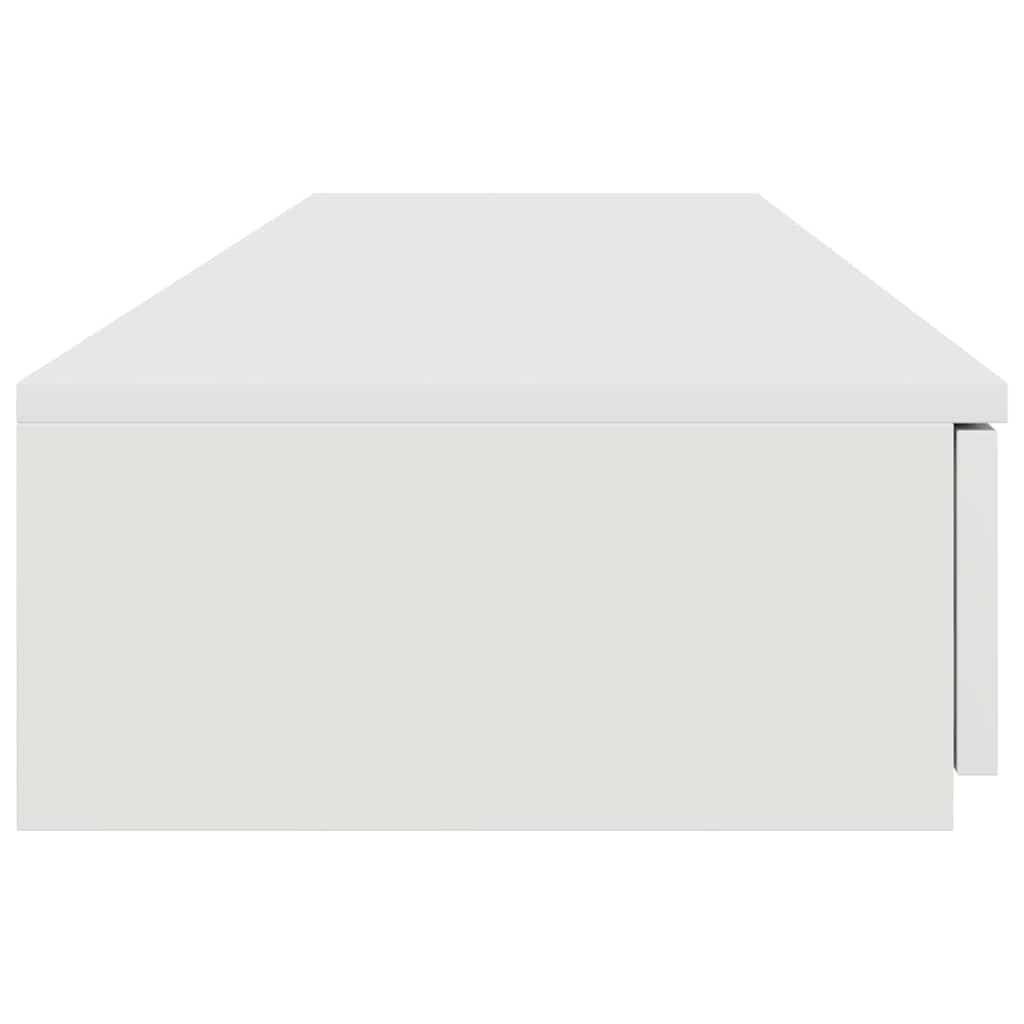 vidaXL Bettschubladen Weiß 135 x 36,5 x 16,5 cm Holzwerkstoff