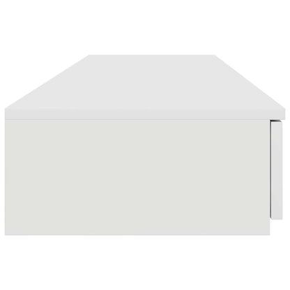 vidaXL Bettschubladen Weiß 135 x 36,5 x 16,5 cm Holzwerkstoff