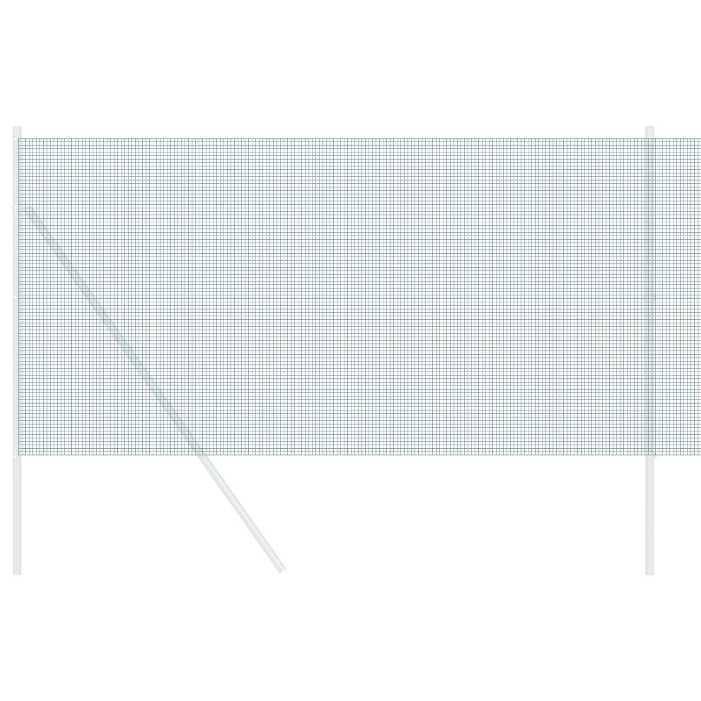 Geschweißter Drahtzaun Grün 0,8 x 10 m