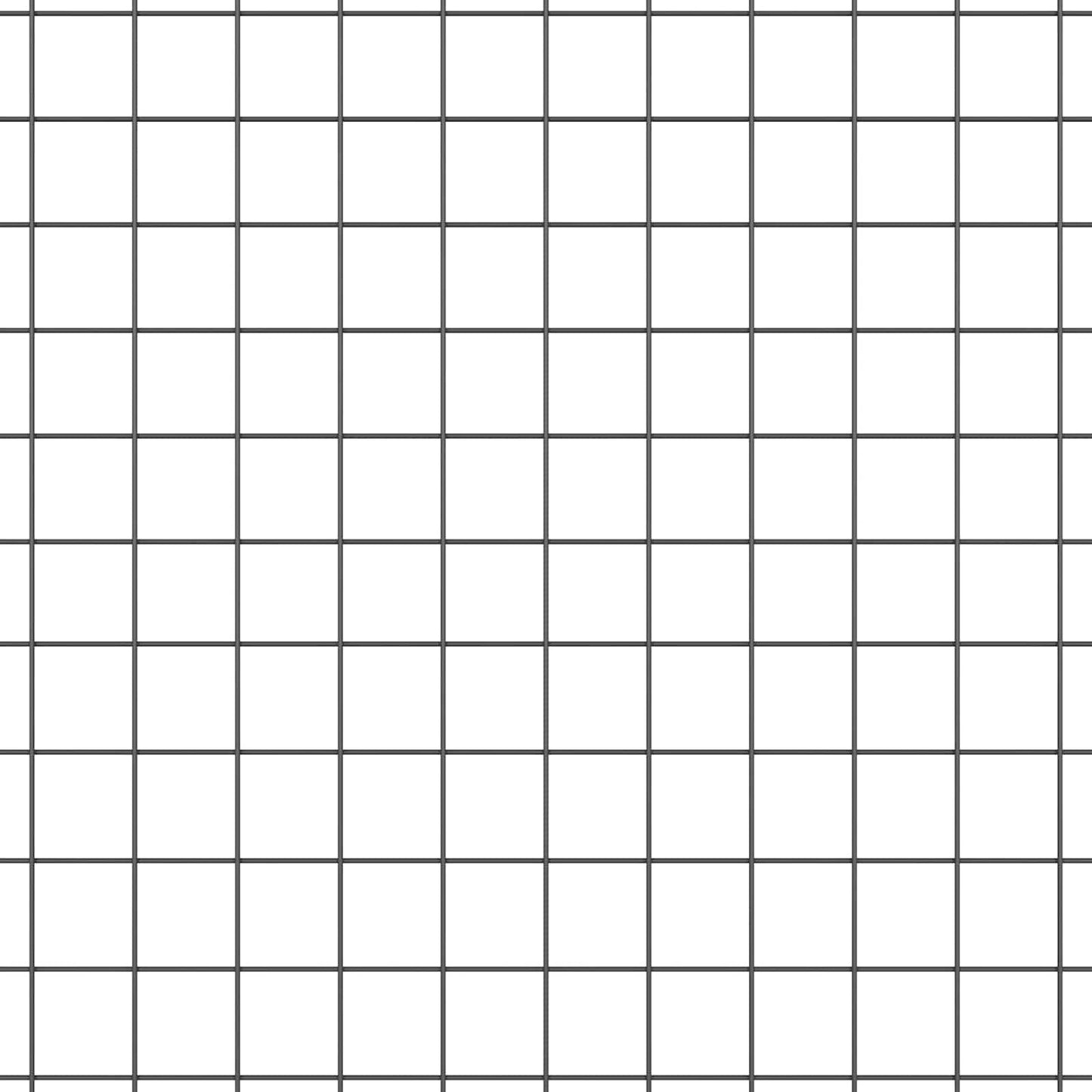 vidaXL Geschweißter Drahtzaun Grün 0,4 x 25 m