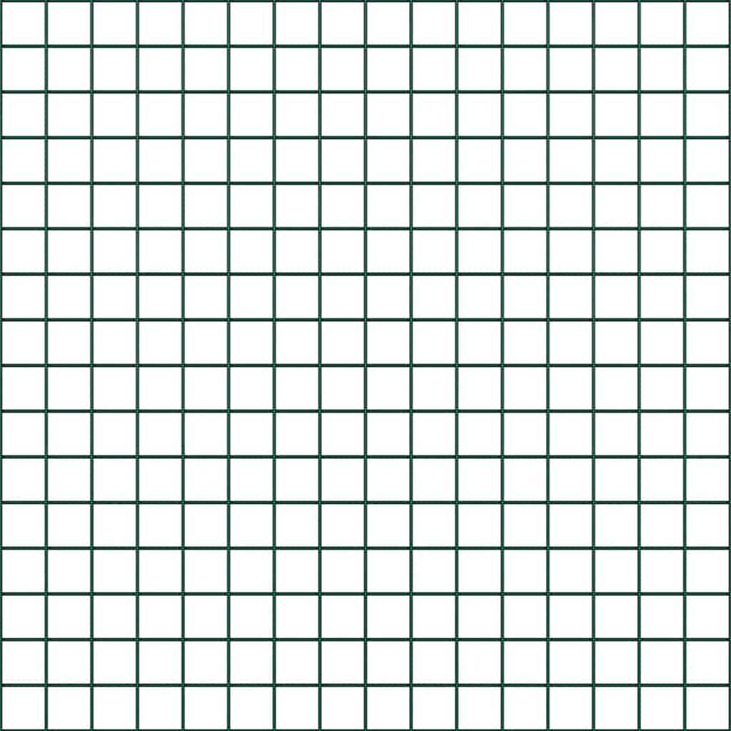 Geschweißter Drahtzaun Grün 1,4 x 25 m