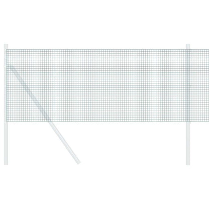 vidaXL Geschweißter Drahtzaun Grün 0.4 x 50 m