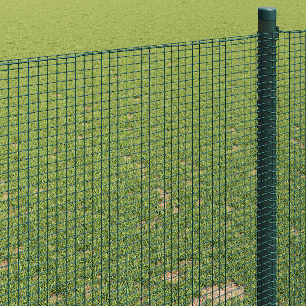 vidaXL Geschweißter Drahtzaun Grün 0,6 x 50 m