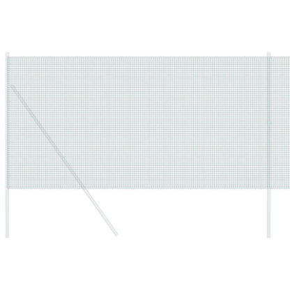 vidaXL Geschweißter Drahtzaun Grün 1,4 x 50 m