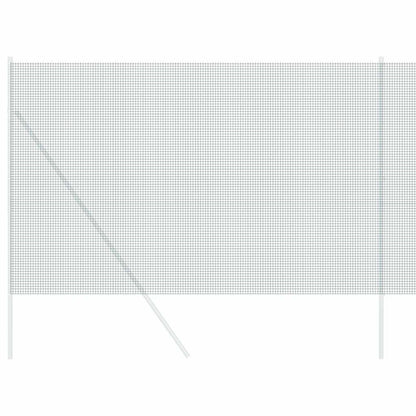 vidaXL Geschweißter Drahtzaun Grün 1,5 x 50 m