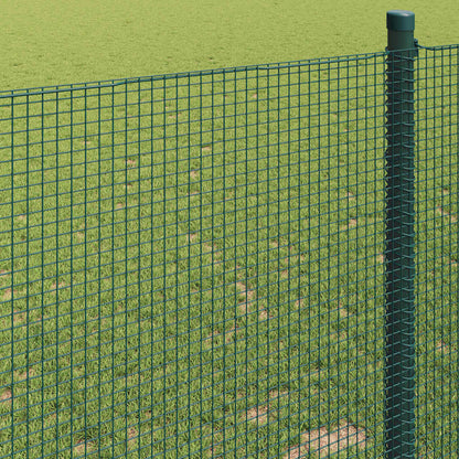 vidaXL Geschweißter Drahtzaun Grün 0,6 x 100 m