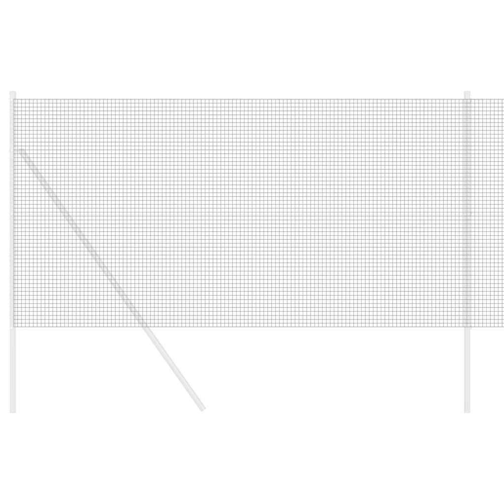 Geschweißter Drahtzaun Grau 1,2 x 25 m
