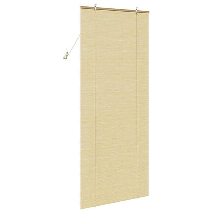 vidaXL Rouleau avec stores Naturel 80 x 220 cm Bambou