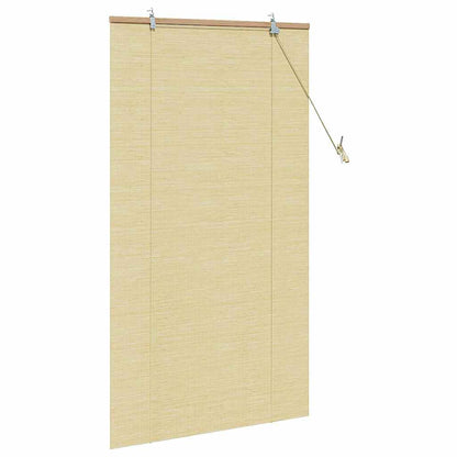 vidaXL Store enrouleur avec rideaux naturel 90 x 160 cm Bambou