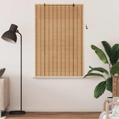 vidaXL Rollo mit Vorhängen Natur 100 x 160 cm Bambus