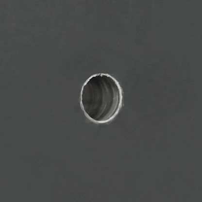 Kühbürste Schwarz und Weiß 50 x 10 x 6.5 cm