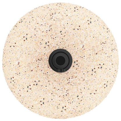 Sonnenschirmständer Gelb Ø 45 x 33 cm Beton