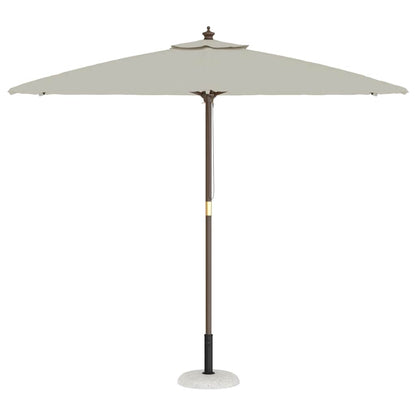 Sonnenschirmständer Weiß Ø 45 x 33 cm Beton