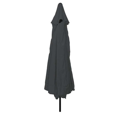 vidaXL Garten-Sonnenschirm Anthrazit 395 x 395 x 245 cm