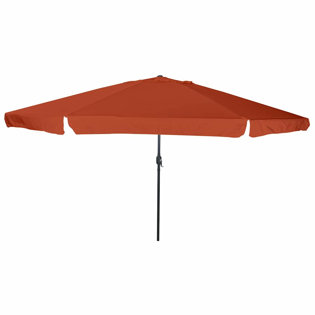 vidaXL Garten-Sonnenschirm Terrakotta 395 x 395 x 245 cm
