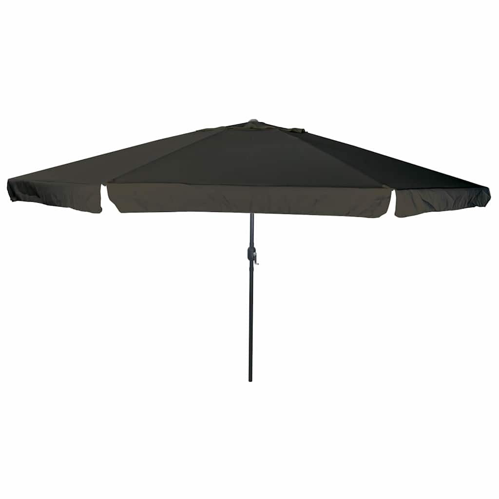 vidaXL Garten-Sonnenschirm Schwarz 395 x 395 x 245 cm