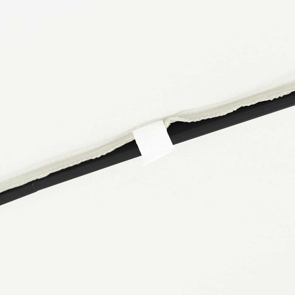 Garten-Sonnenschirm Sand 295 x 295 x 245 cm Polyester und Stahl