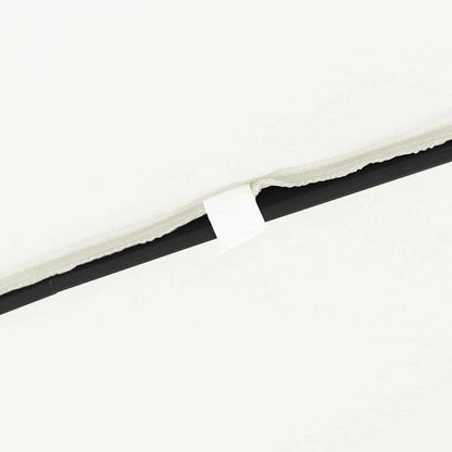 Garten-Sonnenschirm Sand 295 x 295 x 245 cm Polyester und Stahl