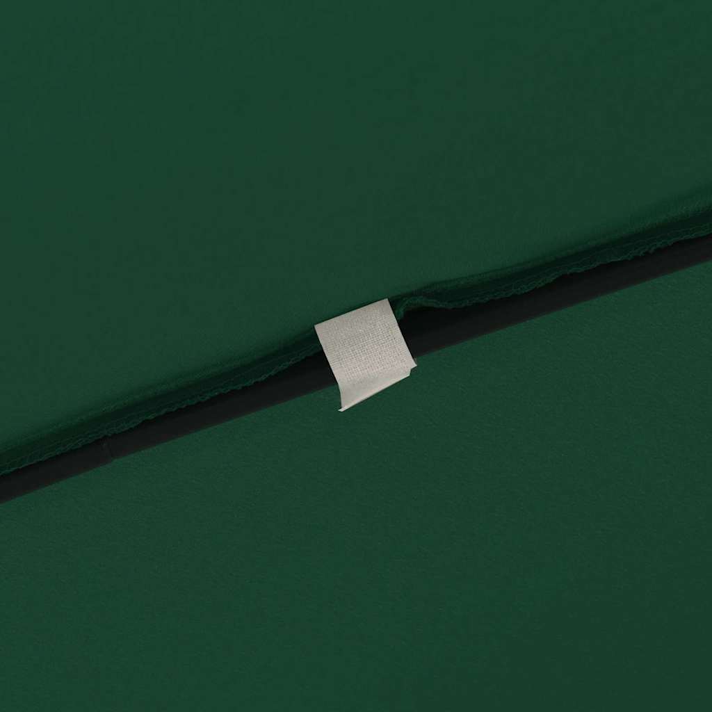 Garten-Sonnenschirm Grün 295 x 295 x 245 cm Polyester und Stahl