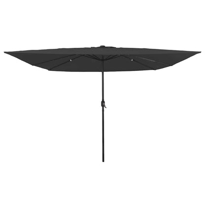 vidaXL Garten-Sonnenschirm Anthrazit 295 x 295 x 245 cm
