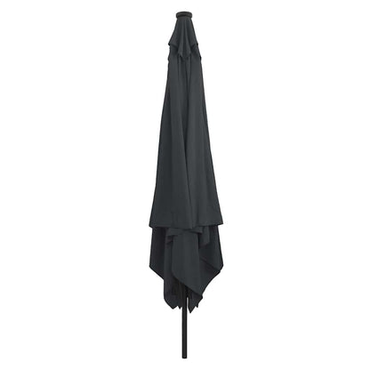 vidaXL Garten-Sonnenschirm Anthrazit 295 x 295 x 245 cm