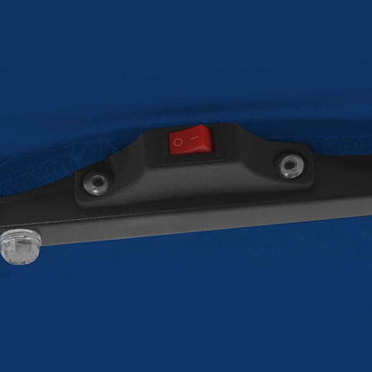 Garten-Sonnenschirm Azurblau 295 x 295 x 245 cm