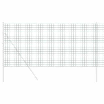 vidaXL Eurozaun Grün 1 x 10 m PVC-beschichtetes Eisen