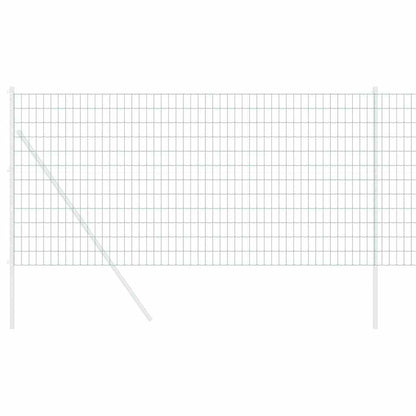 vidaXL Eurozaun Grün 1,4 x 10 m PVC-beschichtetes Eisen