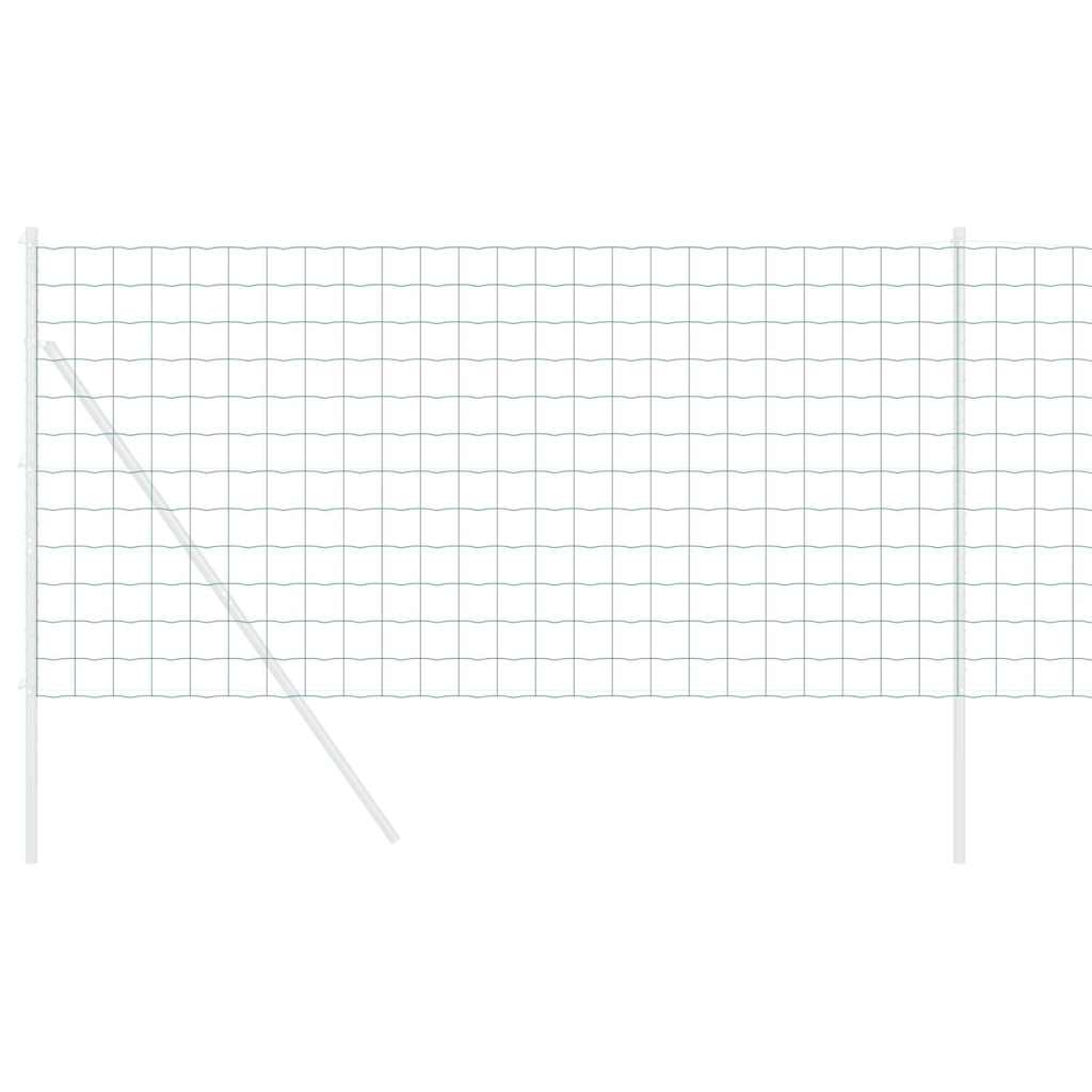 Eurozaun Grün 1,4 x 10 m PVC-beschichtetes Eisen