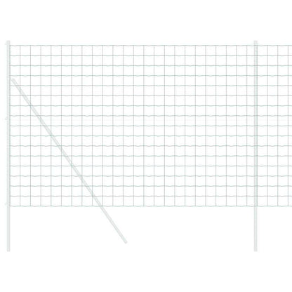 vidaXL Eurozaun Grün 1,6 x 10m PVC-beschichtetes Eisen