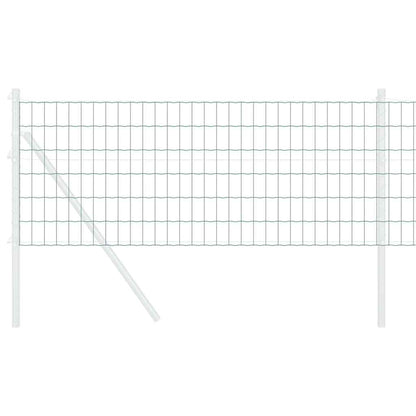 vidaXL Eurozaun Grün 0,6 x 25 m PVC-beschichtetes Eisen