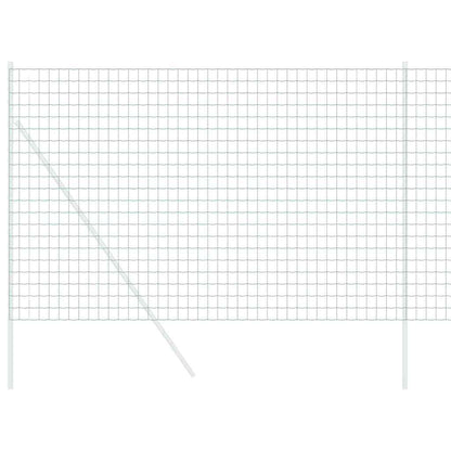 vidaXL Clôture en grillage Euro vert 1,6 x 10 m fer enduit de PVC