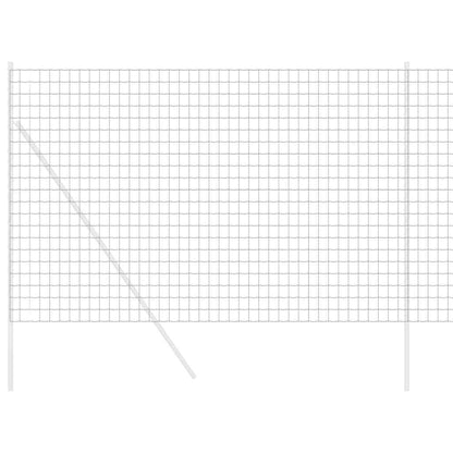 Eurozaun Schwarz 1,6 x 10 m PVC-beschichtetes Eisen