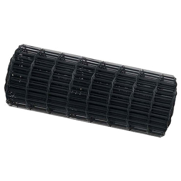 vidaXL Eurozaun Grau 0,4 x 50 m PVC-beschichtetes Eisen