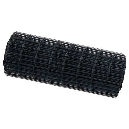 vidaXL Eurozaun Grau 0,6 x 50 m PVC-beschichtetes Eisen