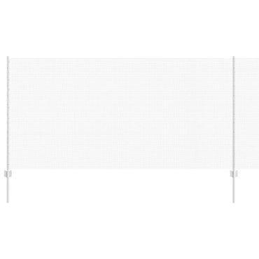 vidaXL Zaun mit Pfosten Silber 1,2 x 10 m Stahl