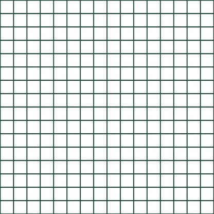 Zaun mit Pfosten Grün 1,5 x 25 m Stahl und PVC