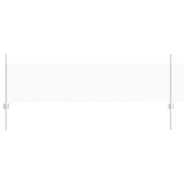 vidaXL Zaun mit Pfosten Silber 0,5 x 10 m Stahl