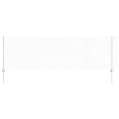 Zaun mit Pfosten Silber 0,8 x 10 m Stahl